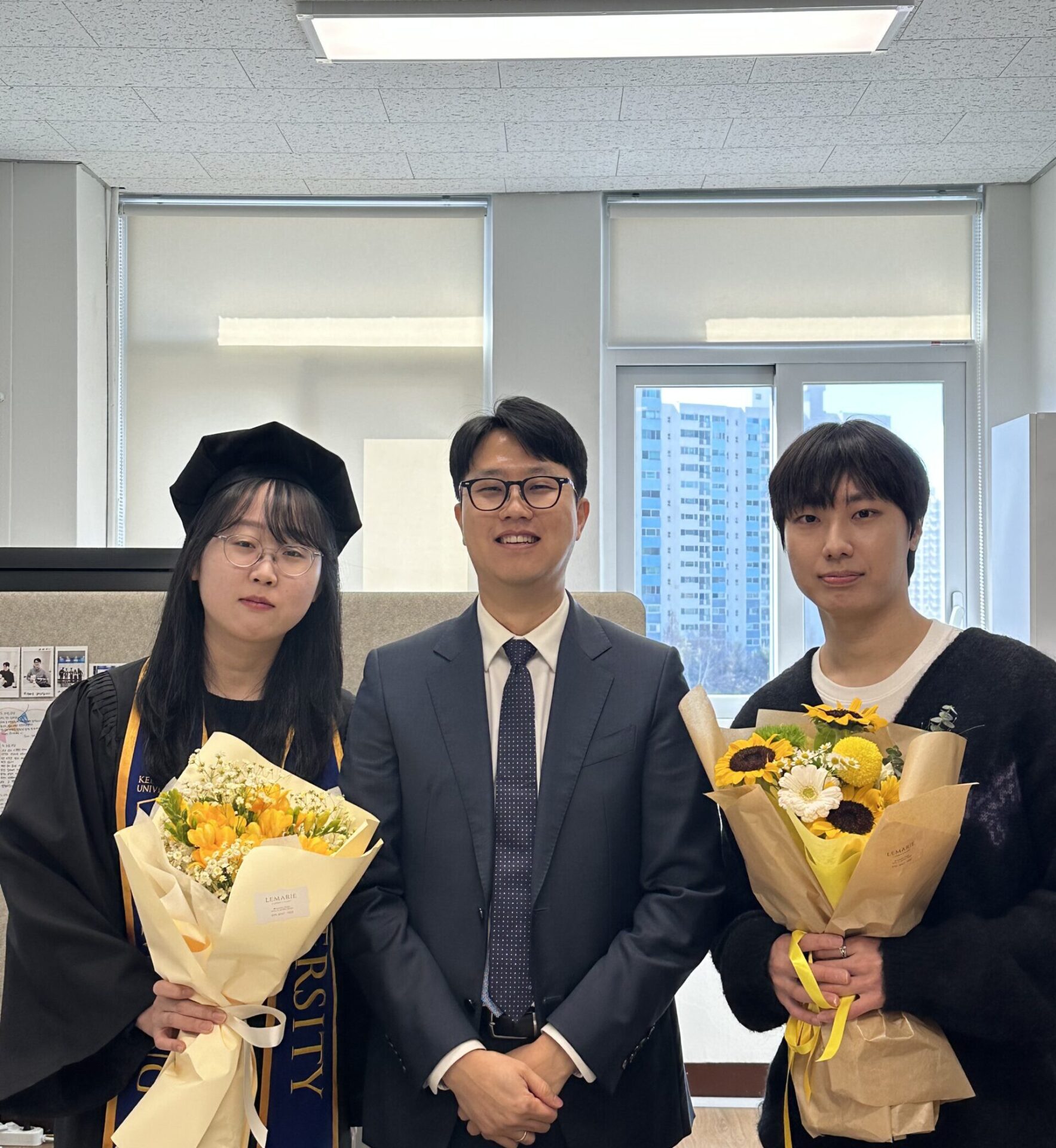 박소연·정호진 학생, 졸업